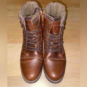 Men’s Limited Edition Globalwin Zip Up & Tie Leather Boots